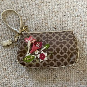 Coach wristlet